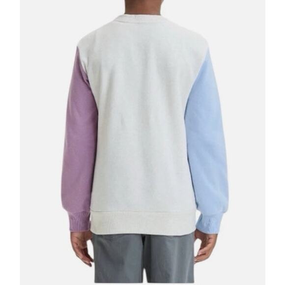 Disney Stitch Crewneck Pullover Sweatshirt Size L NWT Unisex Holiday Winter Sled - Picture 2 of 5